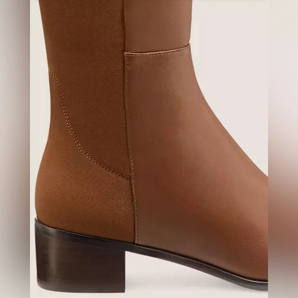 Stuart Weitzman City Block Square Toe Over the Knee Boot. BNIB. - Picture 3 of 10